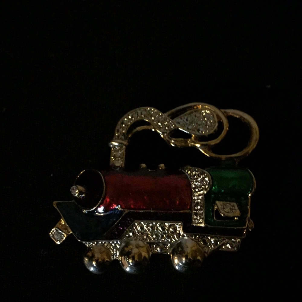 Train brooch - Picture 2 of 3